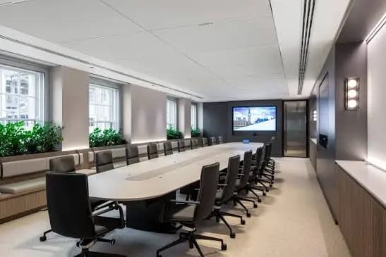 MOI-approved boardroom AV and security integration.